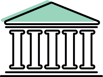 European building pictogram